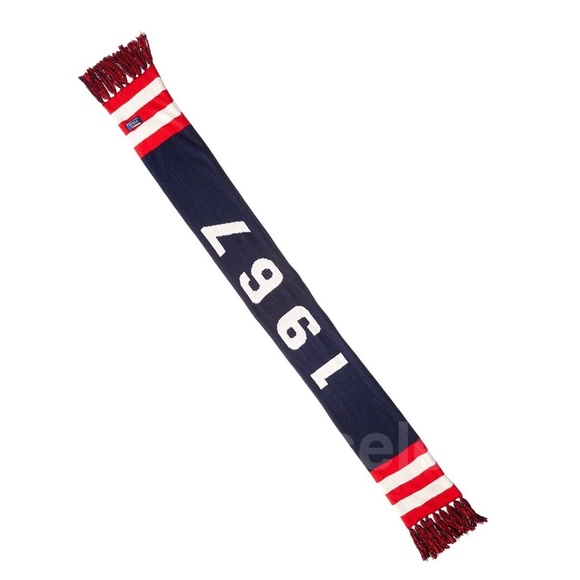 NWT Polo Ralph Lauren RL 1967 Stadium Scarf ski 92 - Picture 5 of 7